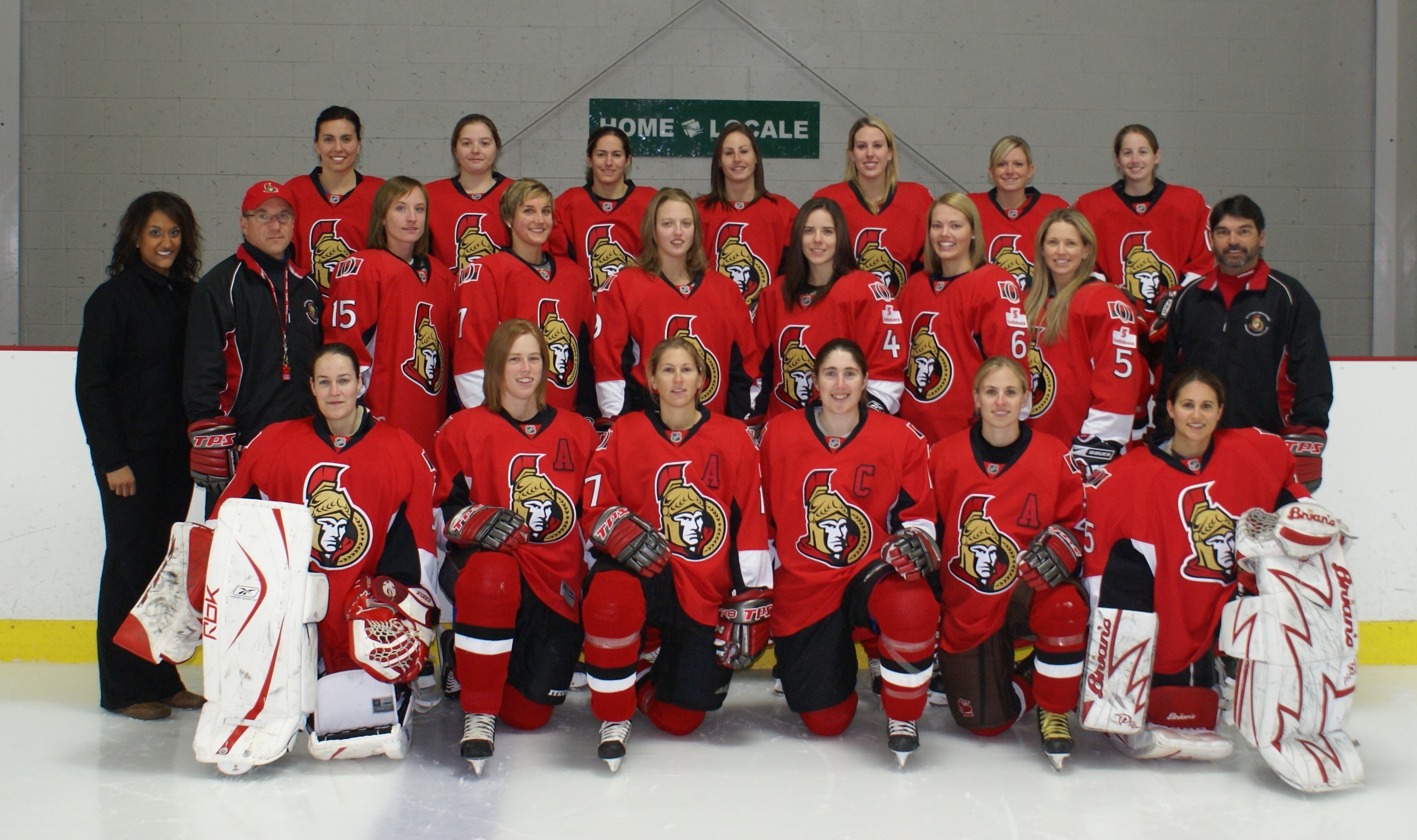 Ottawa Senators Women's Hockey powered by GOALLINE.ca